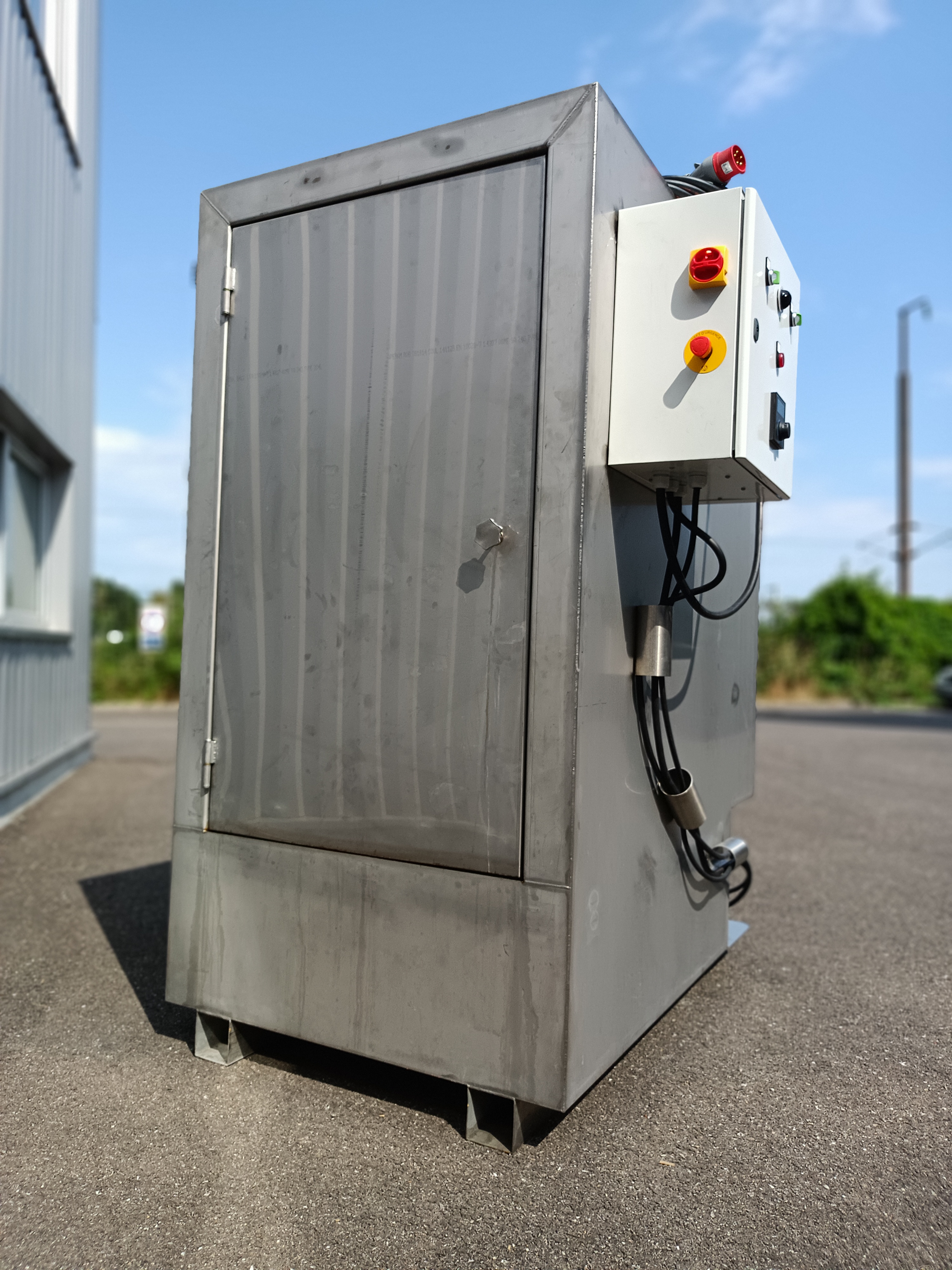 Cabine de décapage - Vue 1